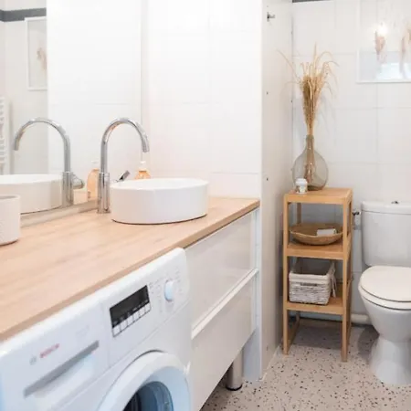 Charming Design Apartment With Terrasseoffice *