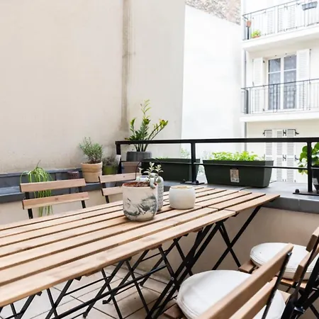 Charming Design Apartment With Terrasseoffice Apartamento Paris